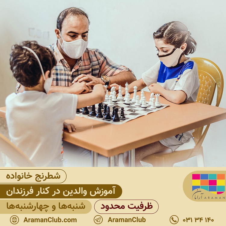 Read more about the article برگزاری کلاس شطرنج خانواده
